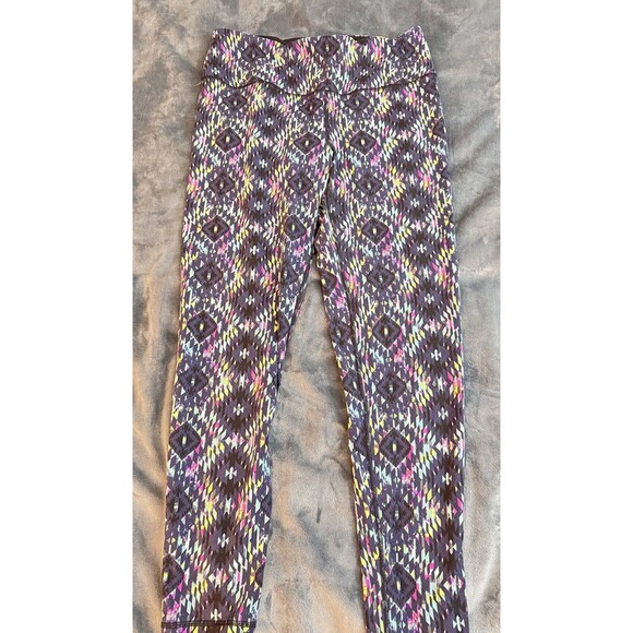 Victoria's Secret X  Colorful Compression Leggings Womens Size Large Activewear - Picture 3 of 8